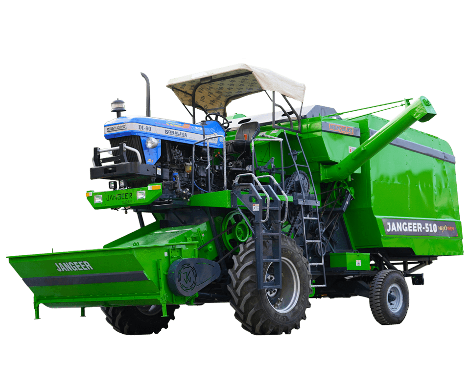 Jangeer Tractor Mounted Combine